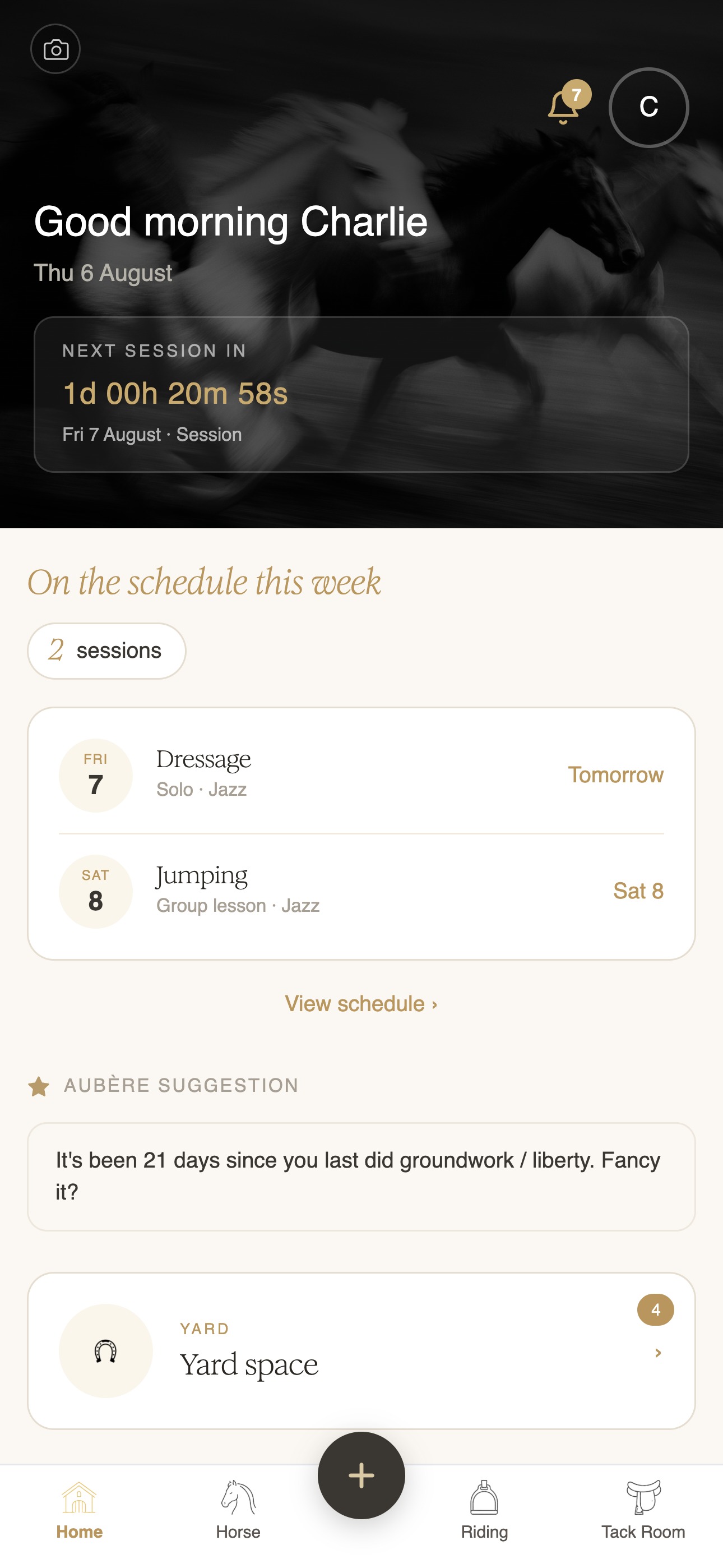 Aubère dashboard